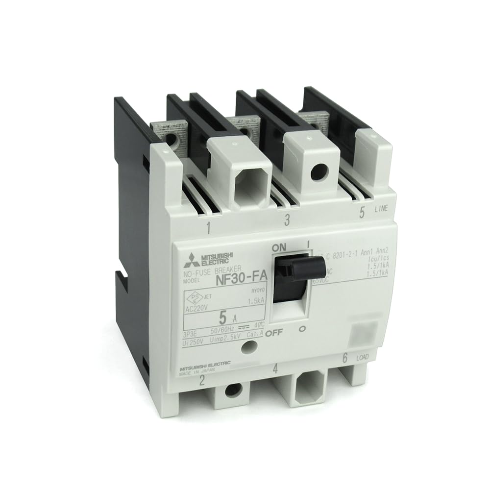 Amazon.co.jp: 三菱電機 NF30-FA 3P 5A(制御盤用ノーヒューズ Amazon.co.jp: 三菱電機 NF30-FA 3P 5A(制御盤用ノーヒューズ